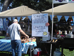 German Food Stand