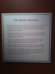 Meeker Massacre Story