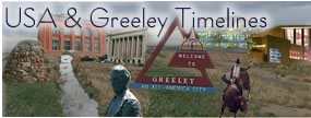 usa & Greeley timeline